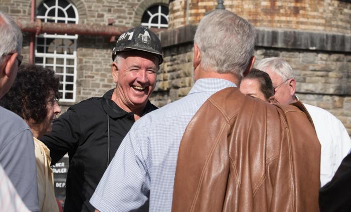 Your guide, a former miner who worked in the coal mines of the Rhondda Valleys, will take you underground and back in time.